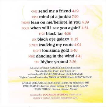 CD Anders Osborne: Black Eye Galaxy 449887