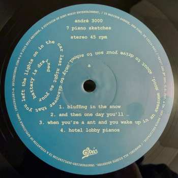 EP Andre 3000: 7 Piano Sketches LTD