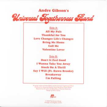 LP Andre Gibson: Apart: Demos 1980-1984 CLR