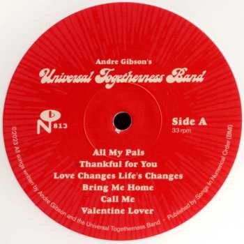 LP Andre Gibson: Apart: Demos 1980-1984 CLR