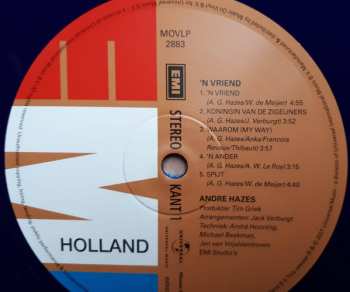 LP André Hazes: 'n Vriend NUM | LTD | CLR 61176