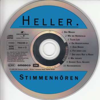 CD André Heller: Stimmenhören 148560