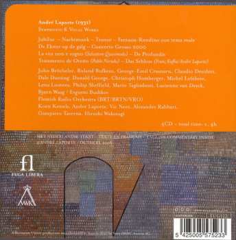 4CD/Box Set André Laporte: Symphonic & Vocal Works 524342