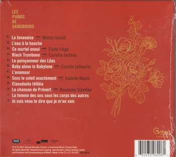 CD André Manoukian: Les Pianos De Gainsbourg DIGI 114298