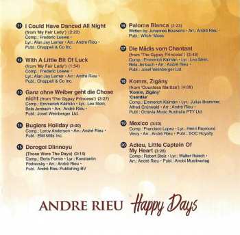 CD/DVD André Rieu: Happy Days DLX 15345