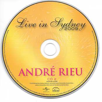 2CD André Rieu: Live in Sydney 2009 21465