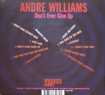 CD Andre Williams: Don't Ever Give Up 196338