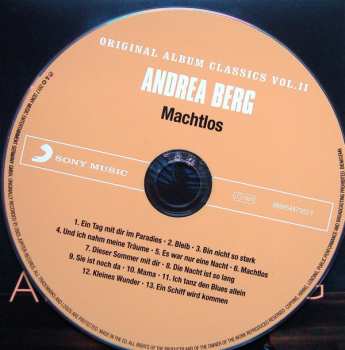 5CD/Box Set Andrea Berg: Original Album Classics Vol. II 352823