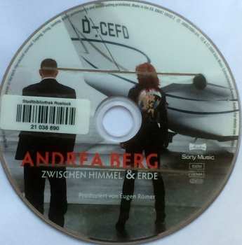 CD Andrea Berg: Zwischen Himmel & Erde
