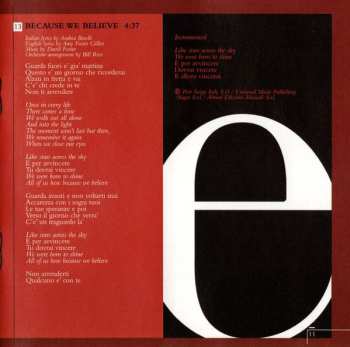 CD Andrea Bocelli: Amore