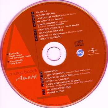CD Andrea Bocelli: Amore