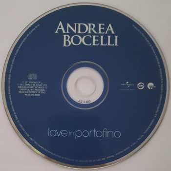 CD Andrea Bocelli: Love In Portofino