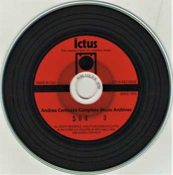 3CD/Box Set Andrea Centazzo: Koans (The Ultimate Percussion Collection)