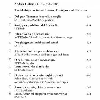 CD Andrea Gabrieli: The Madrigal In Venice: Politics, Dialogues And Pastorales 356647