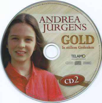 2CD Andrea Jürgens: Gold • In Stillem Gedenken 154422