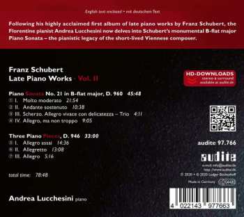 CD Andrea Lucchesini: Late Piano Works Vol II 294268