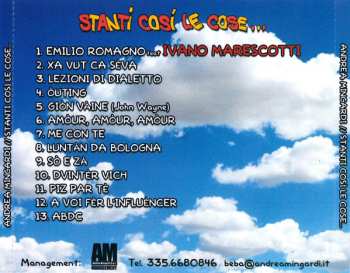CD Andrea Mingardi: Stanti Cosi' Le Cose...