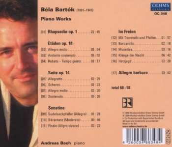 CD Andreas Bach: Piano Works 435774