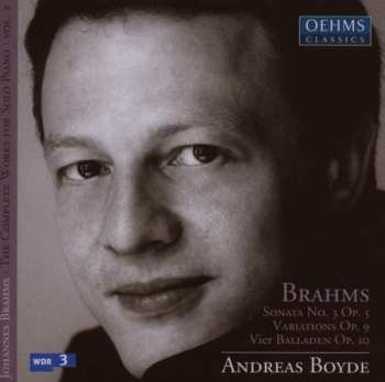 Album Andreas Boyde: Brahms - The Complete Works For Solo Piano Vol.2