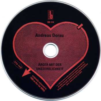 CD Andreas Dorau: Ärger Mit Der Unsterblichkeit 506497
