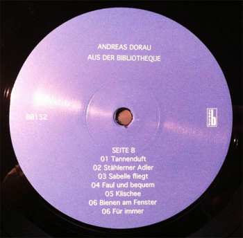 LP/CD Andreas Dorau: Aus Der Bibliotheque 80442