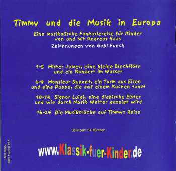 CD Andreas Haas: Timmy Und Die Musik In Europa 427244
