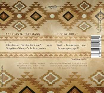 CD Andreas N. Tarkmann: Töchter Der Sonne (Inka-Kantate) / Savitri (Kammeroper) DIGI 319992