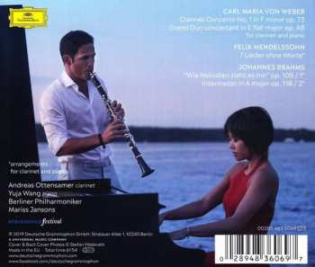 CD Andreas Ottensamer: Blue Hour - Weber . Brahms . Mendelssohn  45876