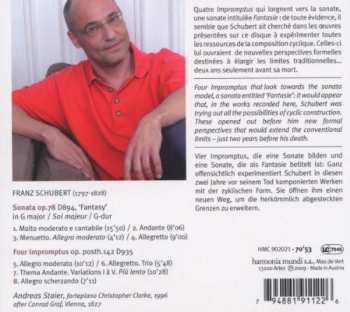 CD Andreas Staier: Impromptus Op. 142 - Sonate Op. 78 236043