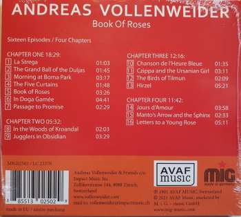 CD Andreas Vollenweider: Book Of Roses DIGI 101896