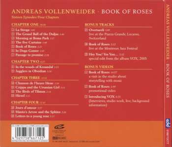 CD Andreas Vollenweider: Book Of Roses (Sixteen Episodes / Four Chapters) DIGI 230678