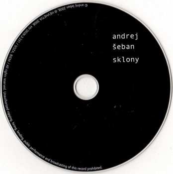 CD Andrej Šeban: Sklony 32915