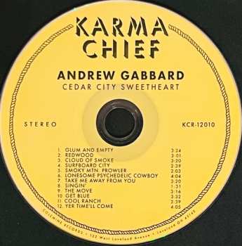 CD Andrew Gabbard: Cedar City Sweetheart 523995