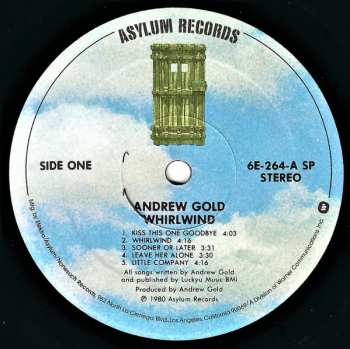 LP Andrew Gold: Whirlwind 457629