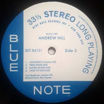 LP Andrew Hill: Black Fire 441087