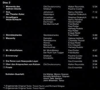 2CD Andrew Lloyd Webber: Cats (Live) - Deutsche Gesamtaufnahme Aus Dem Hamburger Operettenhaus 361124