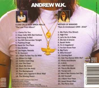 2CD/Box Set Andrew W.K.: Close Calls With Brick Walls & Mother Of Mankind 500312