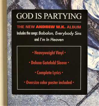 LP Andrew W.K.: God Is Partying DLX | LTD | CLR 378662