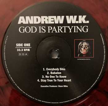 LP Andrew W.K.: God Is Partying DLX | LTD | CLR 128177