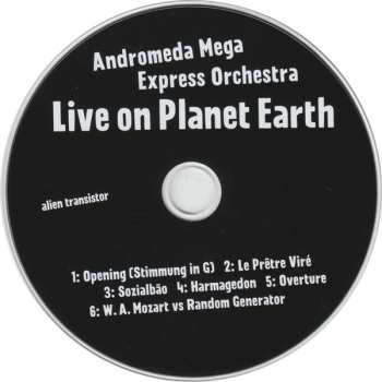 CD Andromeda Mega Express Orchestra: Live On Planet Earth 392915