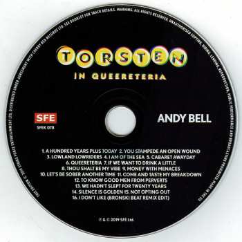 CD Andy Bell: Torsten In Queereteria LTD 268960