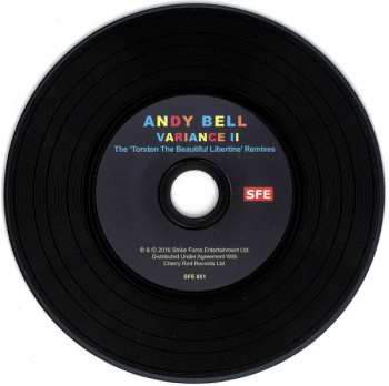 CD Andy Bell: Variance II (The 'Torsten The Beautiful Libertine' Remixes) LTD 38517