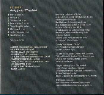 CD Andy Emler Mega Octet: No Rush ! 415197
