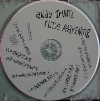 CD Andy Irvine: Rude Awakening 191972