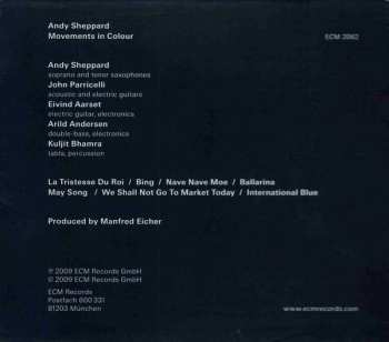 CD Andy Sheppard: Movements In Colour 296338
