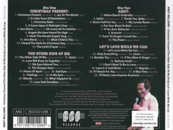 2CD Andy Williams: Christmas Present / The Other Side Of Me / Andy / Let’s Love While We Can 392542