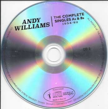 2CD Andy Williams: The Complete Singles As & Bs 1954-62 436763