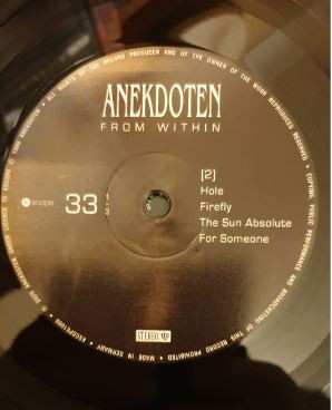 LP Anekdoten: From Within 73219