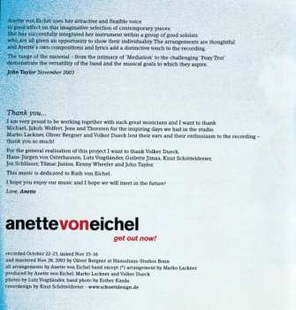 CD Anette Von Eichel: Get Out Now! 365959