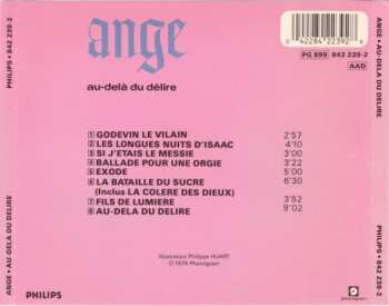 CD Ange: Au-delà Du Délire 424891